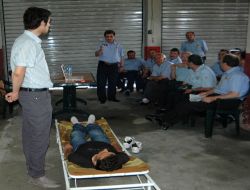 Tavşanlı Belediyesi İtfaiye Ekipleri İlk Yardım Seminerine Katıldı
