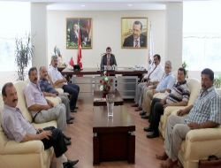 Muhtarlardan Ak Parti İl Başkanı Kebude'ye Ziyaret