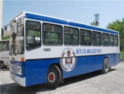 Bitlis Belediyesi Belediye Otobüslerini Yeniliyor