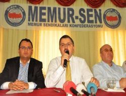 Memur-Sen: "Demokratikleşme ve Referanduma 'EVET', Şiddet ve Teröre 'HAYIR'