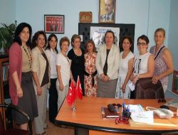 Dp'li Kadınlar Ak Partili Meslektaşlarını Ziyaret Etti