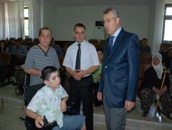Vali Mustafa Taşkesen'den Engellilere Yardım