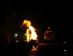 Nusaybin'de Terör Örgütü Sempazitanları İzinsiz Gösteri Yaptı!