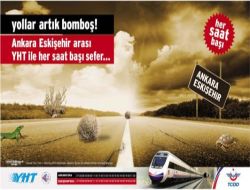 Yüksek Hızlı Tren'e Saat Başı Reklamı: Karayolunu Artık Kertenkeleler Kullanıyor!.