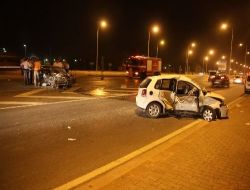 Konya'da Trafik Kazası:1 Ölü, 5 Yaralı