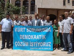 Şanlıurfa'da 30 Stk'dan Çağrı: Kürt Sorununun Çözümü İçin Şiddet Devreden Çıkarılarak Yasal Düzenlemeler Yapılmalı!