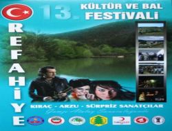 13. Refahiye Kültür Ve Bal Festivali 25 Temmuz'da