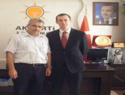 Abd Büyükelçiliği İnsan Hakları Sorumlusu Hunter'den Ak Parti Şanlıurfa İl Başkanı Düşünür'e Ziyaret