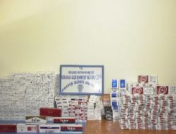 Gölbaşı'nda Kaçak Sigara  Operasyonu