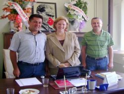Amerika Ateşesi Otalvaro, Ziraat Mühendislerini Ziyaret Etti
