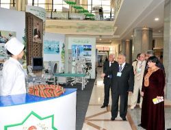 Uluslararası Sağlık Fuarı, Aşkabat'ta Açıldı