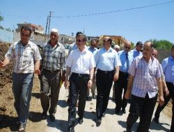 Mahalleleri Gezen Başkan Tahmazoğlu Mahalle Sakinlerini Şaşırttı