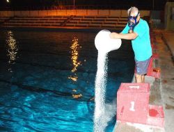 Antakya Yüzme Havuzu Günde İki Defa İlaçlanıyor