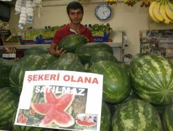 'şekeri Olana Satılmaz' Yazısıyla Karpuz Satışlarını Yüzde 40 Artırdı