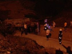 Kaza Mahallinde Kayıp Sürücü Arandı