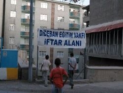 Dideban Eğitim Vakfı'nın Kurduğu Çadırlarda Her Gün 1000 Kişi İftar Yapıyor