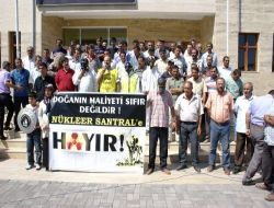 Iğdırlılar, Metzamor Nükleeer Santrali'ne Tepki İçin Eylem Yaptı