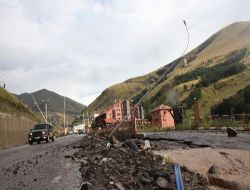 Erzurum'daki Yağıştan Elvan Abeylegesse De Nasibini Aldı!