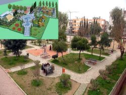 Kepez'de İsmet İnönü Parkı'na Kütüphane Yapılıyor