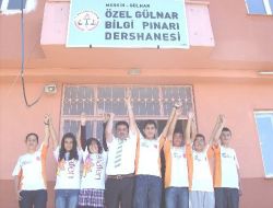 Gülnar'da Bilgipınarı Anafen Dershanesi Rekor Başarı Elde Etti