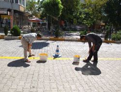 Besni Belediyesi Parkomat Çalışmalarına Başladı