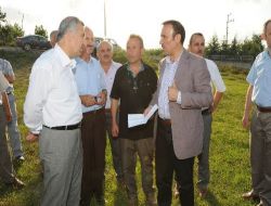 Bafra'da Yol Ve Asfalt Sorunu Gideriliyor..