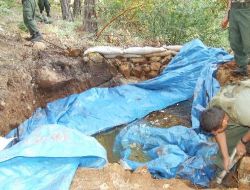 Amanoslarda Terör Örgütüne Ait Yaşam Malzemeleri Ele Geçirildi!!