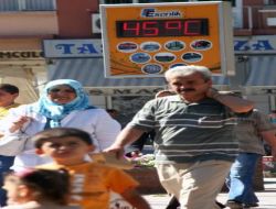 Malatya 45 Derece Sıcağı Gördü