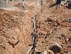 Kızıltepe'de Kanalizasyon Ve İçme Suyu Şebeke Çalışması