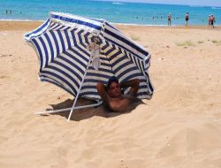 Manavgat'ta Nemli Ve Sıcak Hava Bunaltıyor