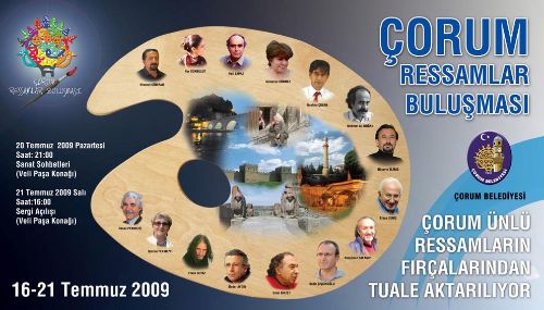Ressamlar Çorum için buluşuyor!.