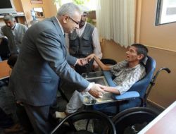 Alaca'daki Engellilere Gurbetçilerden Örnek Yardım