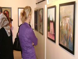 Ressamlar 'sanatçıların Gözüyle Merzifon' Resim Sergisi Açtı