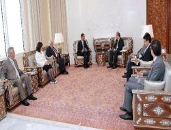 Suriye Lideri Esad: Kıbrıs Sorunun Diyalog İle Çözüm Konusundaki Çabalardan Memnuniyet Duyuyoruz