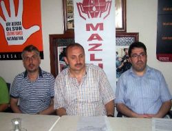 Mazlumder: İnegöl'de Yaralar Hemen Sarılmalı