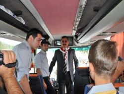 Batmanlı İzciler İstanbul'a Uğurlandı