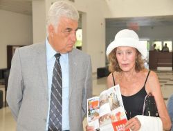 Yıldız Kenter, Muğla Kültür Merkezi'ni Gezdi