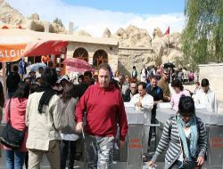 Kapadokya'da Turist Bereketi