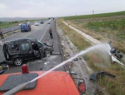 Kırıkkale'de Trafik Kazası: 1 Ölü, 4 Yaralı
