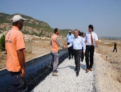 Başkan Kocaoğlu, Yol İşçilerini Ziyaret Etti