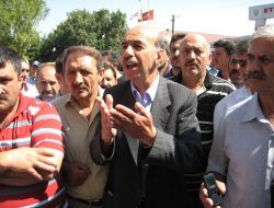 Erzurum'da Kasaplar Ebk'yı Protesto Etti