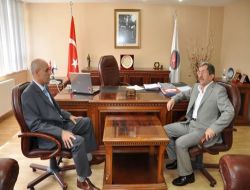 Karabük İl Emniyet Müdürü Temel, Başkan Vergili'yi Ziyaret Etti