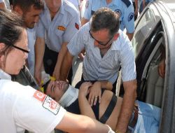 Ereğli'de Trafik Kazası: 1 Yaralı!