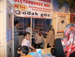 Odak Göz Merkezi, Festivalde Ücretsiz Göz Taraması Yaptı
