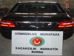 Gümrük Kaçağı Mercedes Otomobil 3 Ay Süren Takip Sonucu Yakalandı!