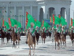 Türkmenistan'da Uluslararası Ahal Teke Atçılık Birliği Kuruldu
