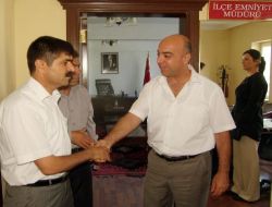 Başkan Toğurlu Ve Bdp'li Alkış, Yeni Atanan Emniyet Müdürü Kan'ı Ziyaret Etti