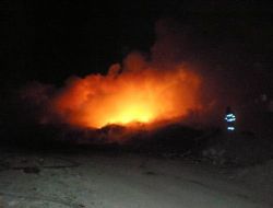İftar Saatinde Korkutan Yangın
