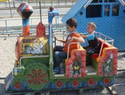 Giresun'da Yurt Ve Yuvalarda Kalan Çocuklara Ücretsiz Lunapark Hizmeti