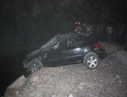 Safranbolu'da Araç Uçurumu Yuvarlandı: 1 Yaralı
